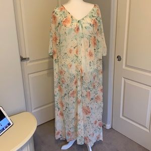 H&M Sheer Maxi Dress